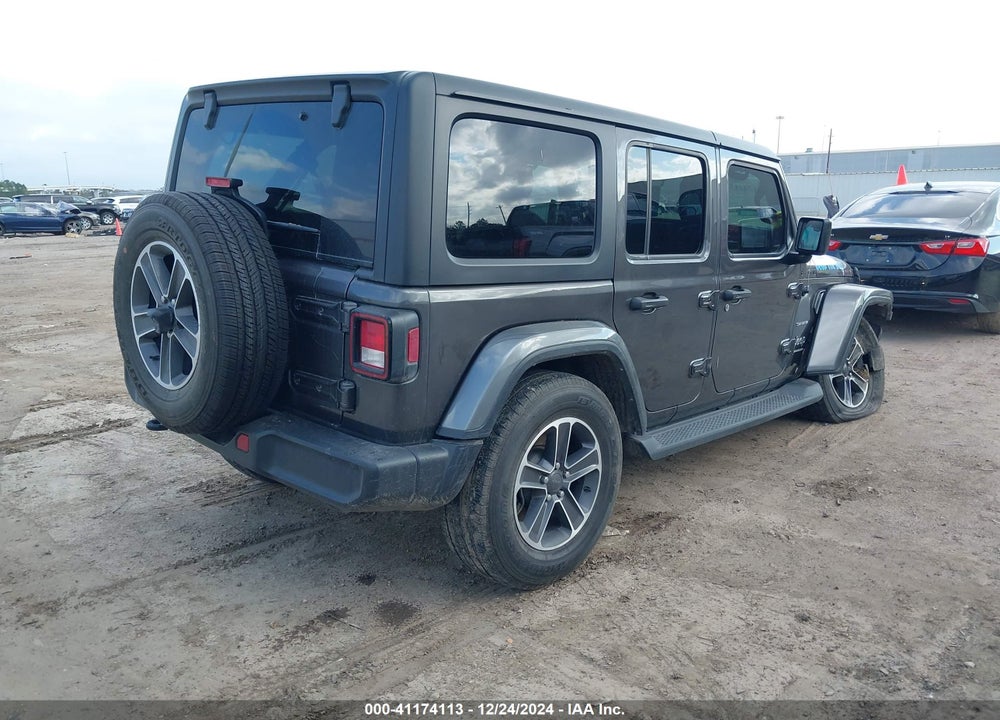2023 JEEP WRANGLER 4-DOOR SAHARA 4X4 VIN: 1C4HJXEN6PW639004