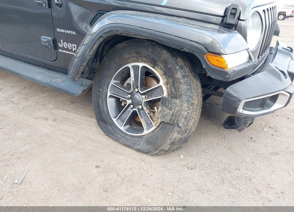 2023 JEEP WRANGLER 4-DOOR SAHARA 4X4 VIN: 1C4HJXEN6PW639004