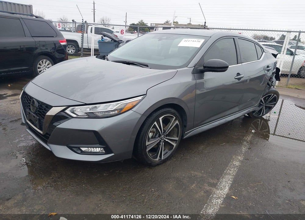 2022 NISSAN SENTRA SR XTRONIC CVT VIN: 3N1AB8DV8NY319181