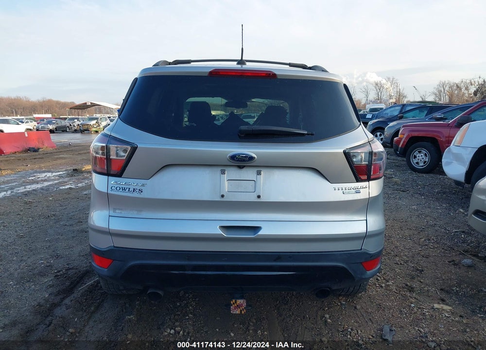 2017 FORD ESCAPE TITANIUM VIN: 1FMCU9J96HUA99555