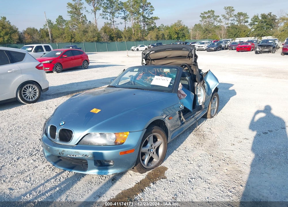 1997 BMW Z3 2.8L VIN: 4USCJ3323VLC03587