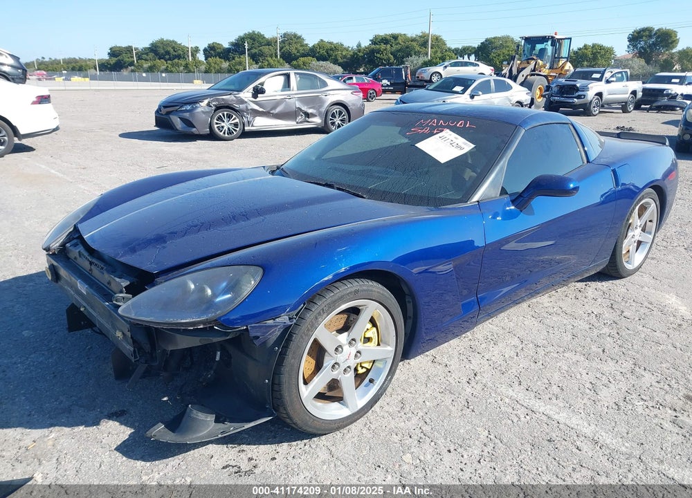 2005 CHEVROLET CORVETTE VIN: 1G1YY24U055106262