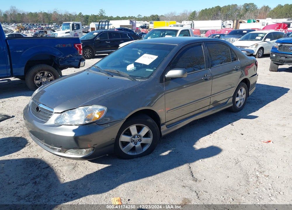 2005 TOYOTA COROLLA S VIN: 2T1BR32E75C437614