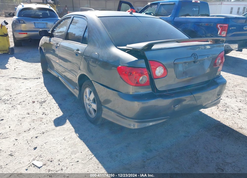 2005 TOYOTA COROLLA S VIN: 2T1BR32E75C437614