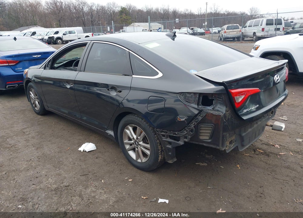 2017 HYUNDAI SONATA VIN: 5NPE24AF4HH468483