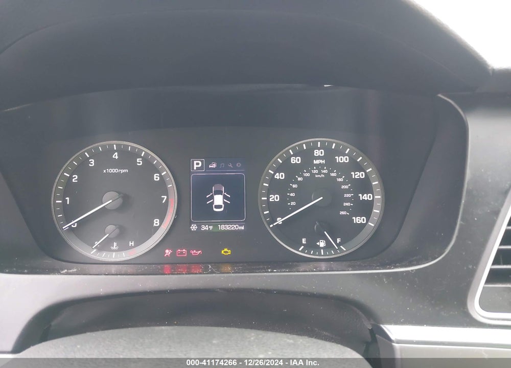 2017 HYUNDAI SONATA VIN: 5NPE24AF4HH468483