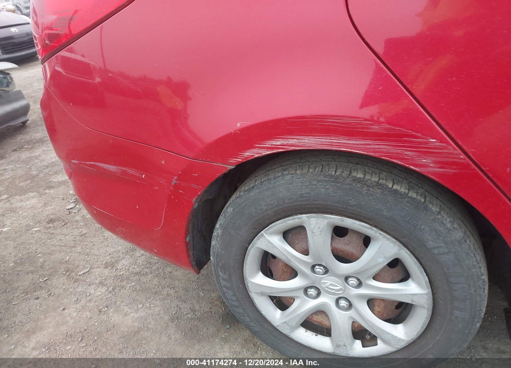 2012 HYUNDAI ACCENT GLS VIN: KMHCT4AE0CU231771