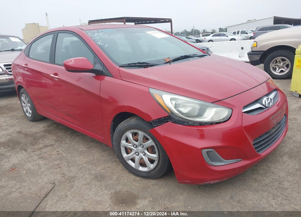 2012 HYUNDAI ACCENT GLS VIN: KMHCT4AE0CU231771