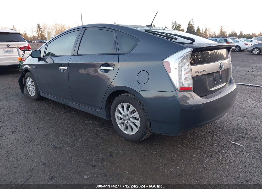 2012 TOYOTA PRIUS PLUG-IN ADVANCED VIN: JTDKN3DP4C3019317