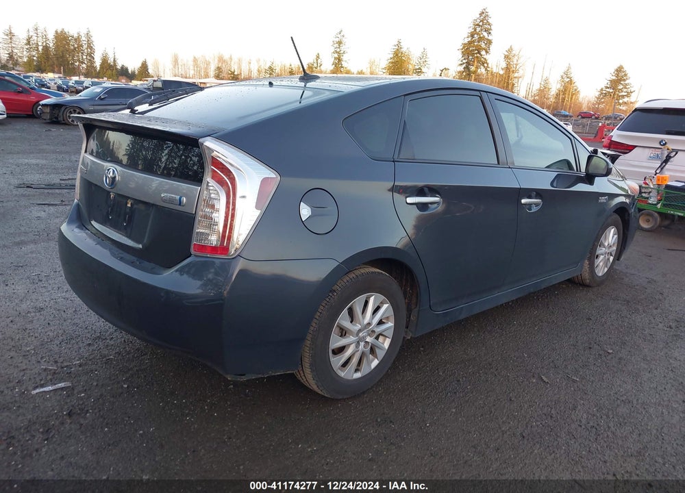 2012 TOYOTA PRIUS PLUG-IN ADVANCED VIN: JTDKN3DP4C3019317
