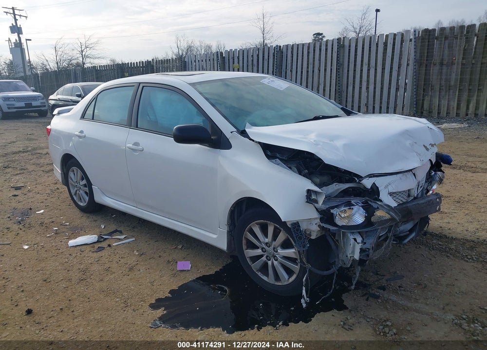2010 TOYOTA COROLLA S VIN: 2T1BU4EE4AC287763