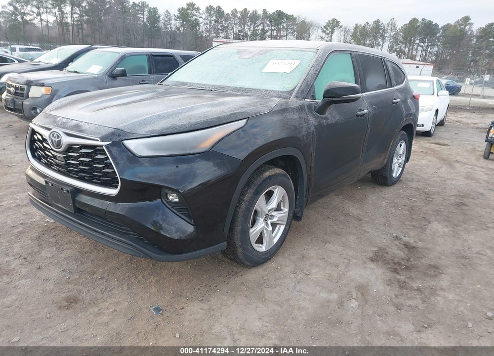 2023 TOYOTA HIGHLANDER LE VIN: 5TDKDRBH1PS038526