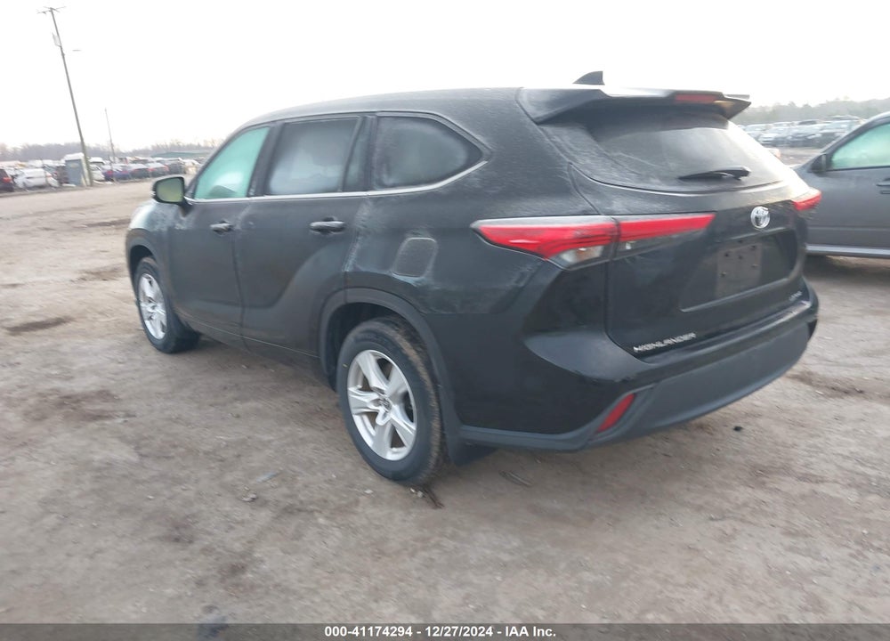 2023 TOYOTA HIGHLANDER LE VIN: 5TDKDRBH1PS038526