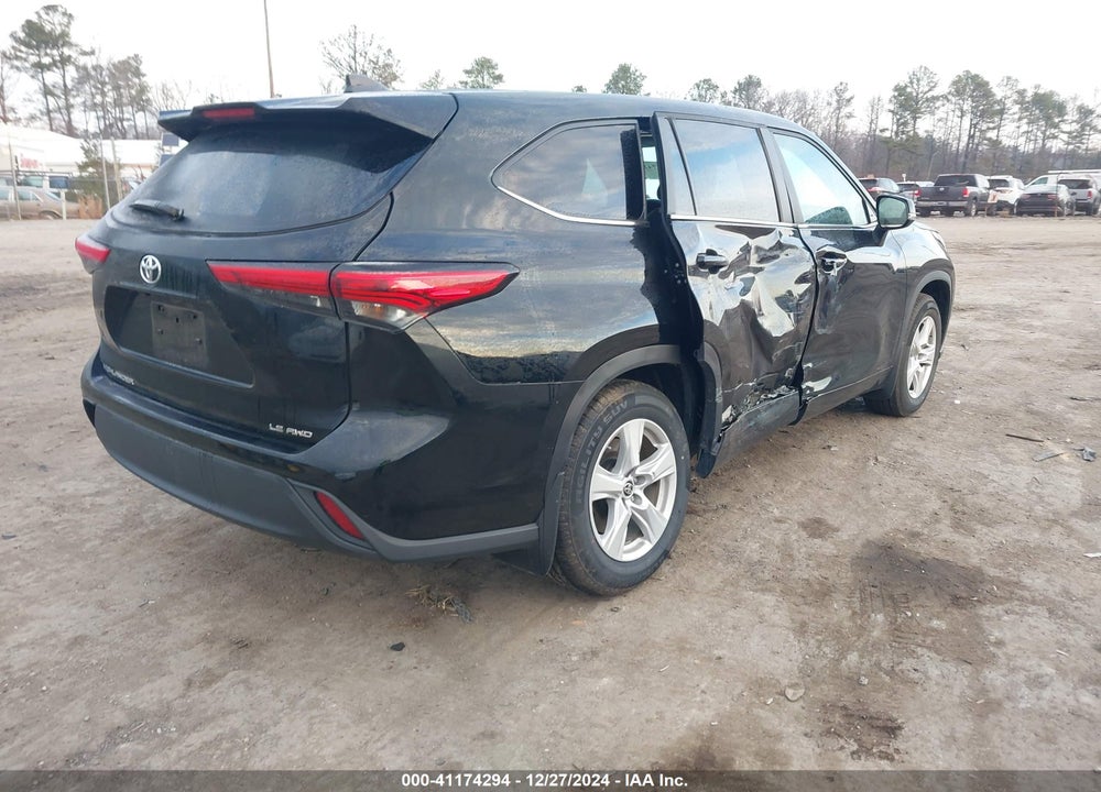 2023 TOYOTA HIGHLANDER LE VIN: 5TDKDRBH1PS038526