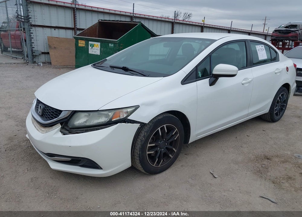 2015 HONDA CIVIC VIN: 19XFB2F53FE093678