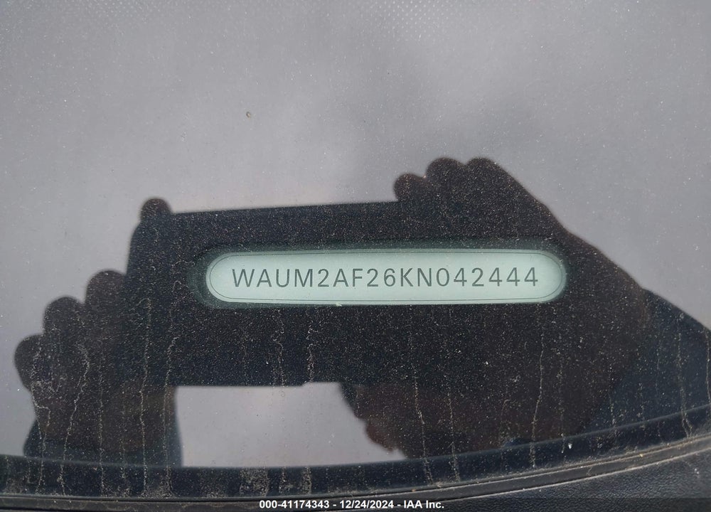 2019 AUDI A6 VIN: WAUM2AF26KN042444