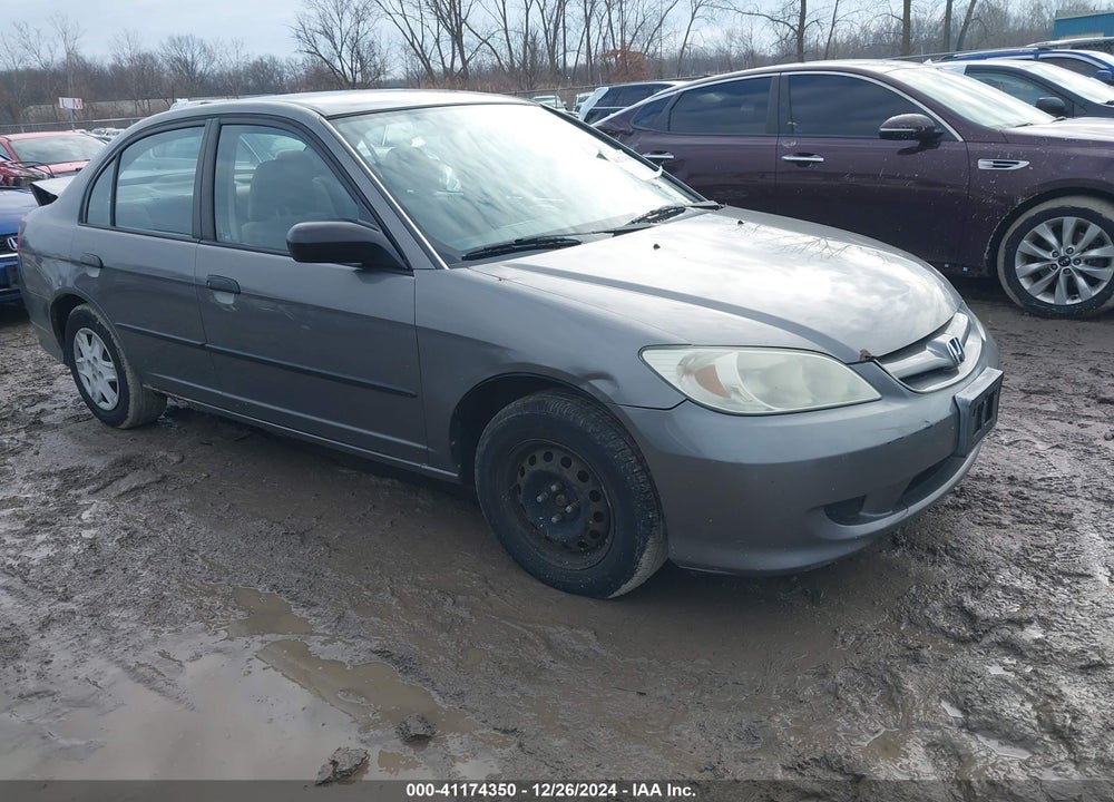 2005 HONDA CIVIC VP VIN: 1HGES16385L006563