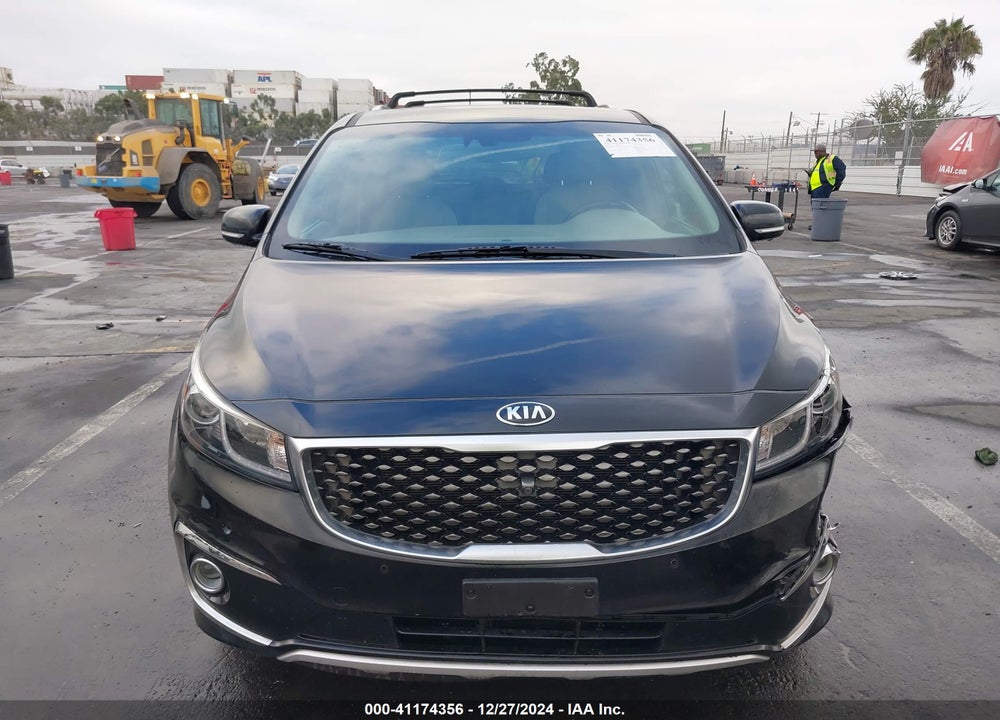 2016 KIA SEDONA SX LUXURY VIN: KNDME5C13G6141477