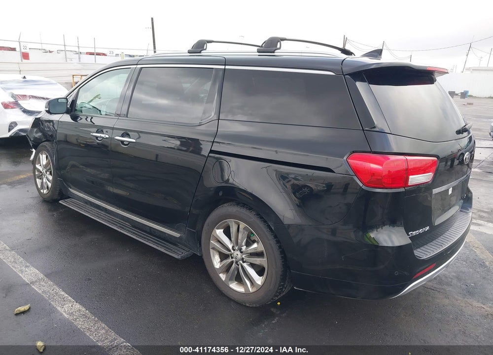 2016 KIA SEDONA SX LUXURY VIN: KNDME5C13G6141477