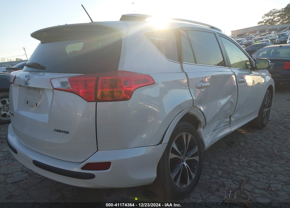 2015 TOYOTA RAV4 LIMITED VIN: JTMYFREVXFJ053303