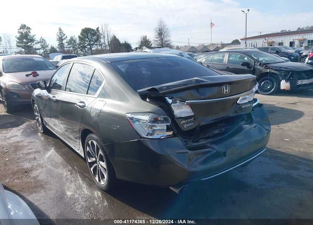 2015 HONDA ACCORD SPORT VIN: 1HGCR2F57FA070617