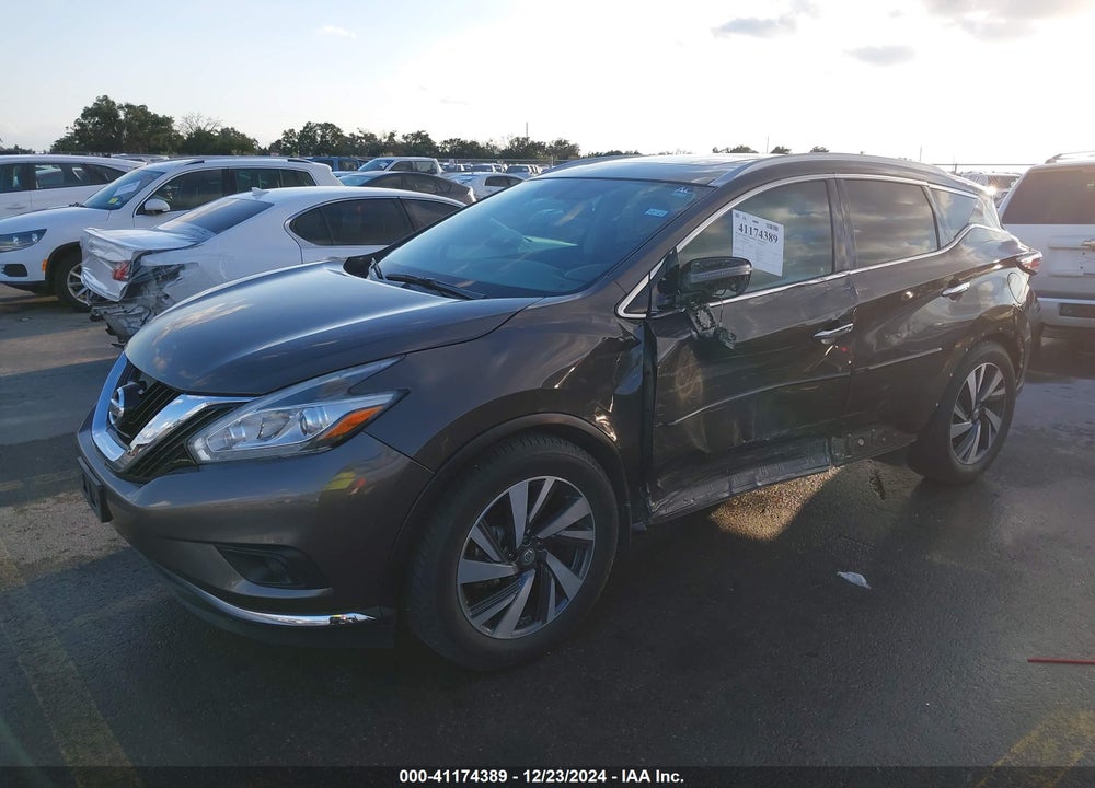 2015 NISSAN MURANO PLATINUM VIN: 5N1AZ2MG3FN288536