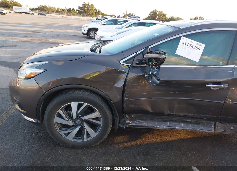 2015 NISSAN MURANO PLATINUM VIN: 5N1AZ2MG3FN288536