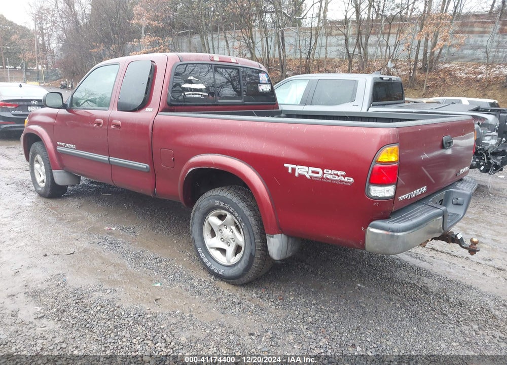 2003 TOYOTA TUNDRA SR5 V8 VIN: 5TBBT44133S361288