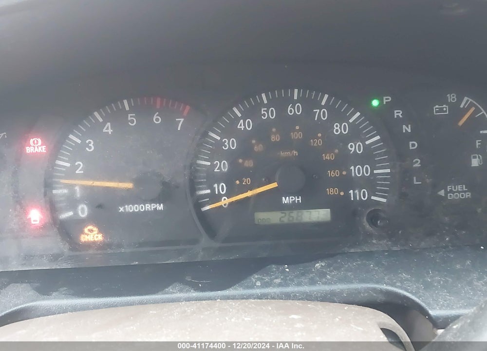 2003 TOYOTA TUNDRA SR5 V8 VIN: 5TBBT44133S361288
