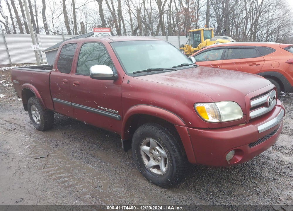 2003 TOYOTA TUNDRA SR5 V8 VIN: 5TBBT44133S361288