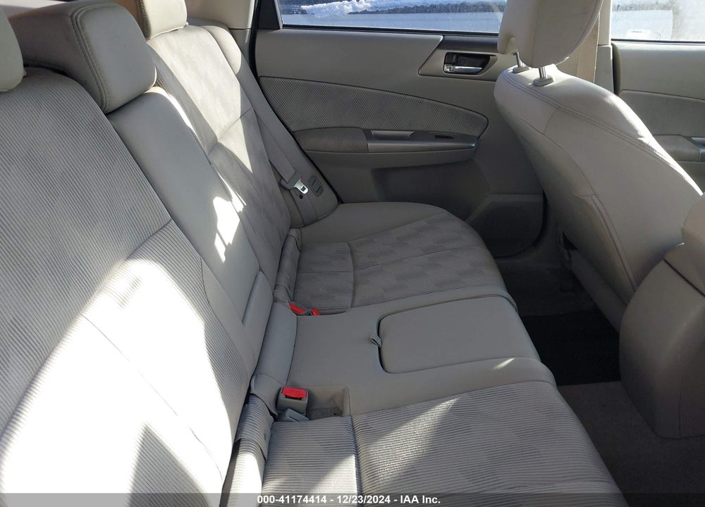 2009 SUBARU FORESTER 2.5X VIN: JF2SH63629H718802