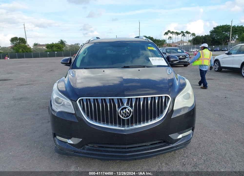 2013 BUICK ENCLAVE LEATHER VIN: 5GAKRCKD6DJ156884