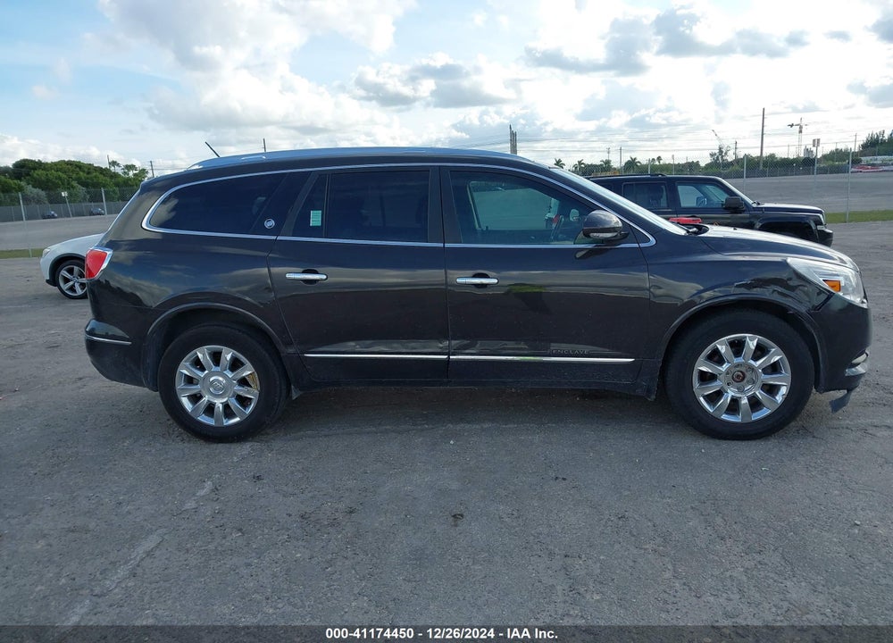 2013 BUICK ENCLAVE LEATHER VIN: 5GAKRCKD6DJ156884