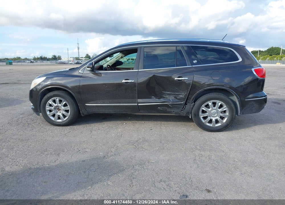 2013 BUICK ENCLAVE LEATHER VIN: 5GAKRCKD6DJ156884