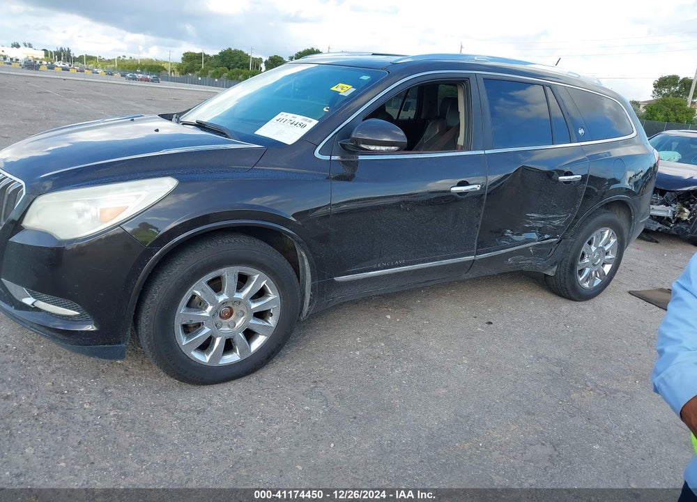 2013 BUICK ENCLAVE LEATHER VIN: 5GAKRCKD6DJ156884