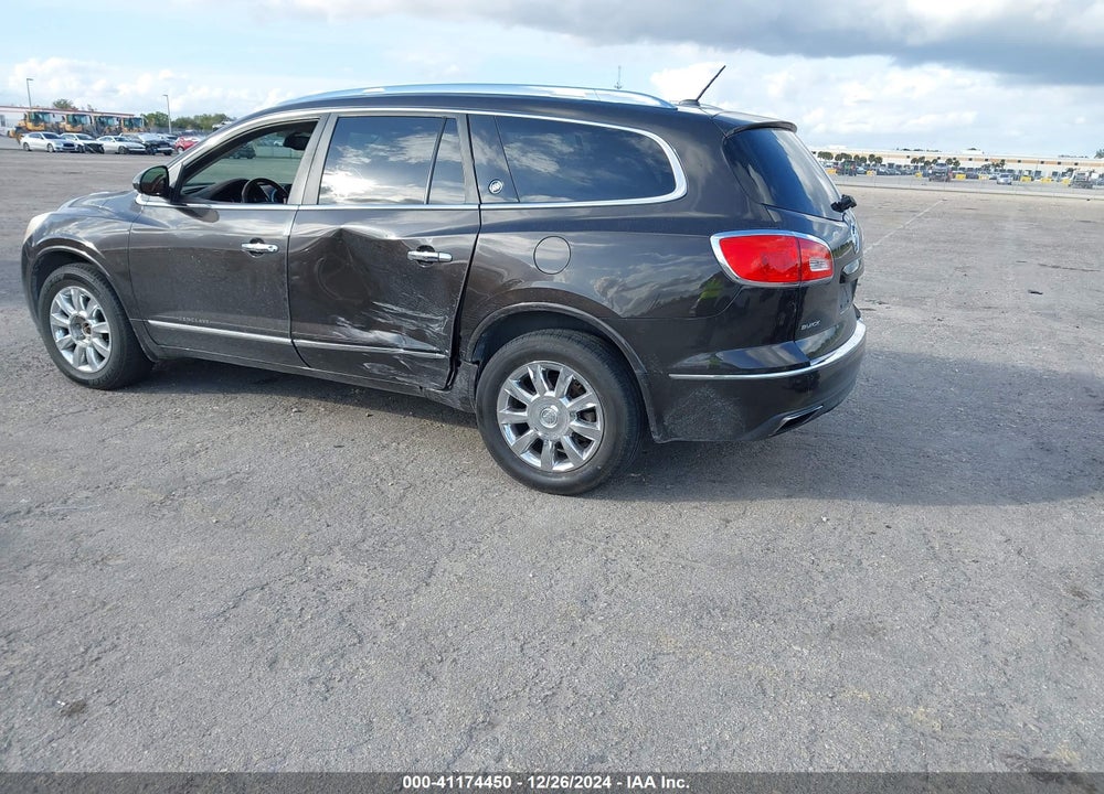 2013 BUICK ENCLAVE LEATHER VIN: 5GAKRCKD6DJ156884