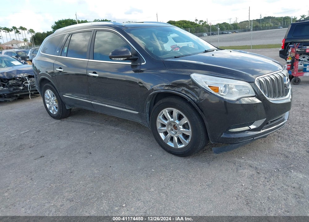 2013 BUICK ENCLAVE LEATHER VIN: 5GAKRCKD6DJ156884
