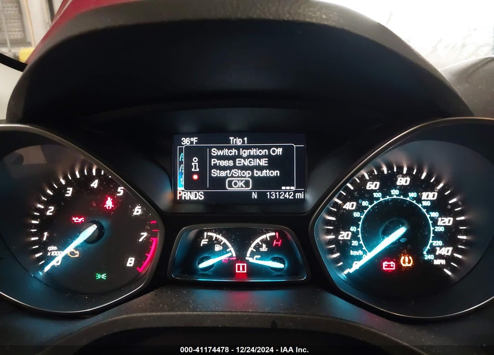 2016 FORD ESCAPE TITANIUM VIN: 1FMCU9J91GUB13893