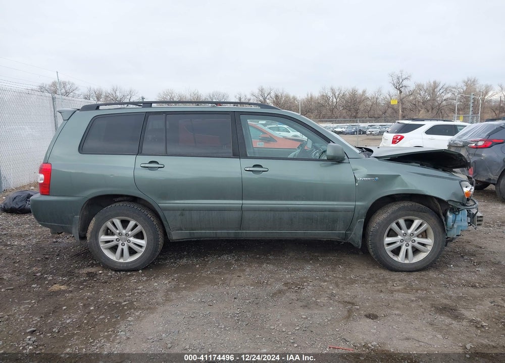 2007 TOYOTA HIGHLANDER HYBRID V6 VIN: JTEEW21A270035667