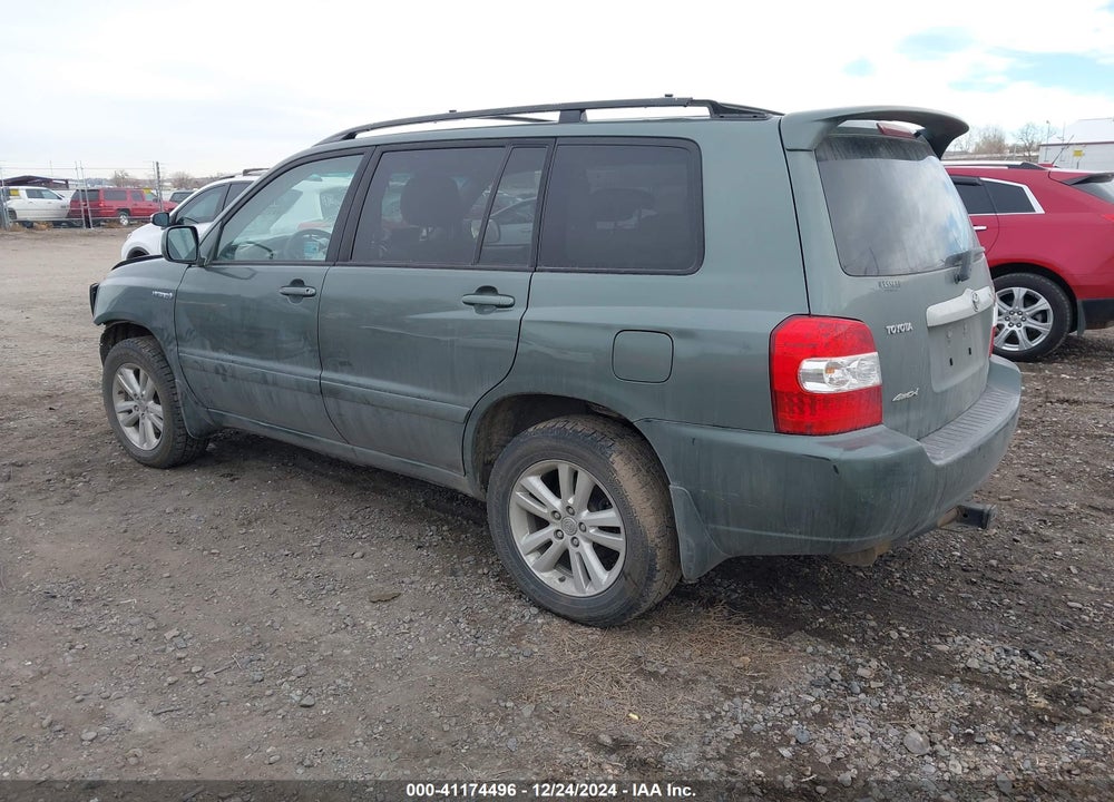 2007 TOYOTA HIGHLANDER HYBRID V6 VIN: JTEEW21A270035667