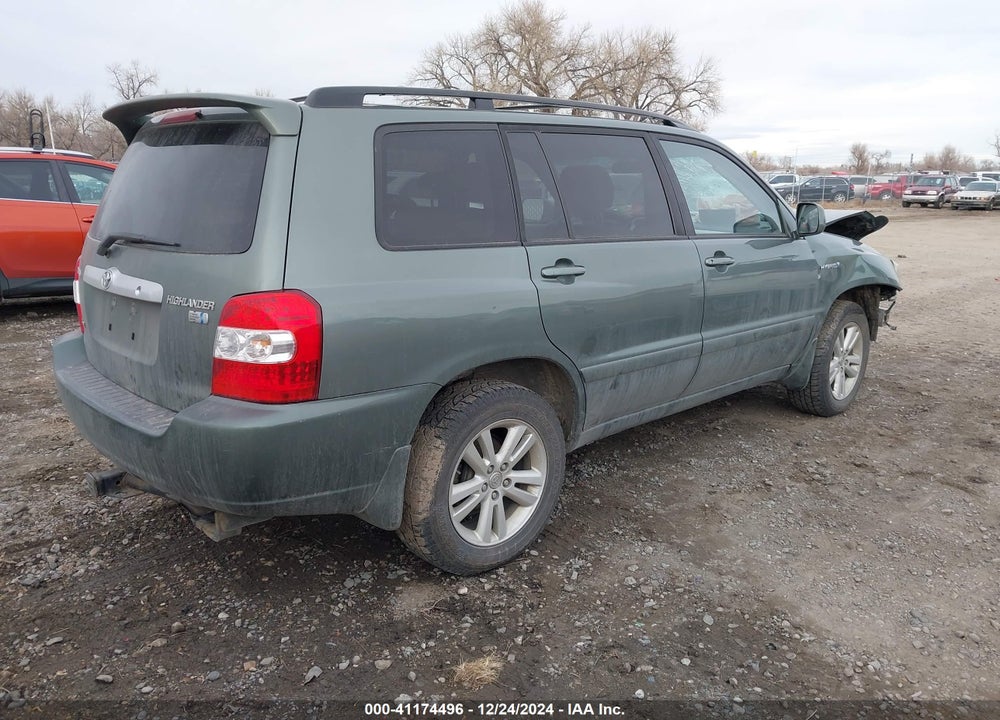 2007 TOYOTA HIGHLANDER HYBRID V6 VIN: JTEEW21A270035667