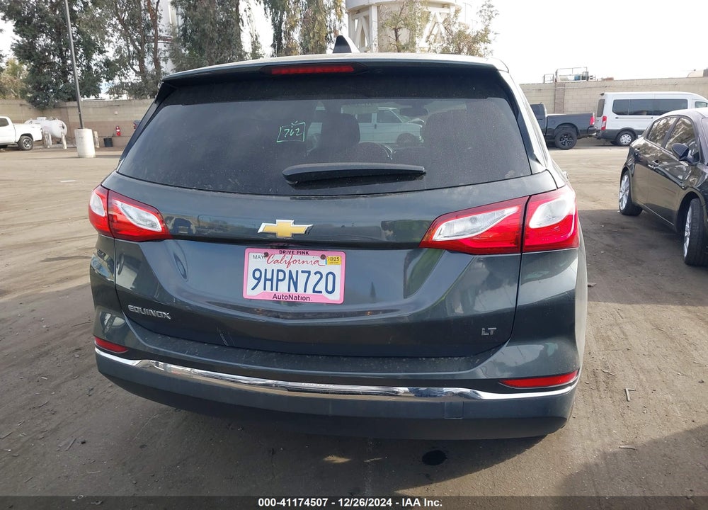 2018 CHEVROLET EQUINOX LT VIN: 2GNAXJEV0J6195608