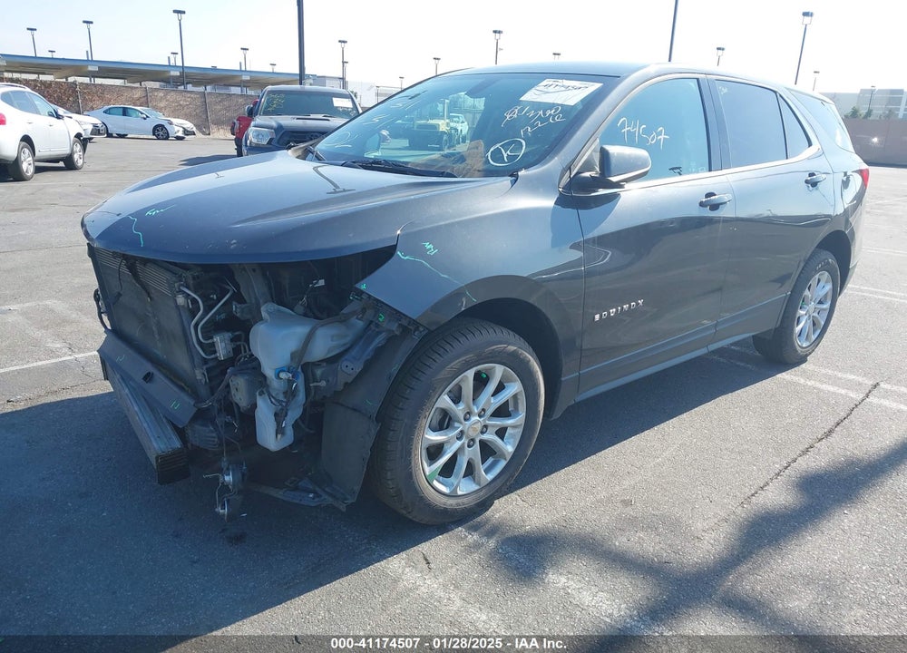 2018 CHEVROLET EQUINOX LT VIN: 2GNAXJEV0J6195608