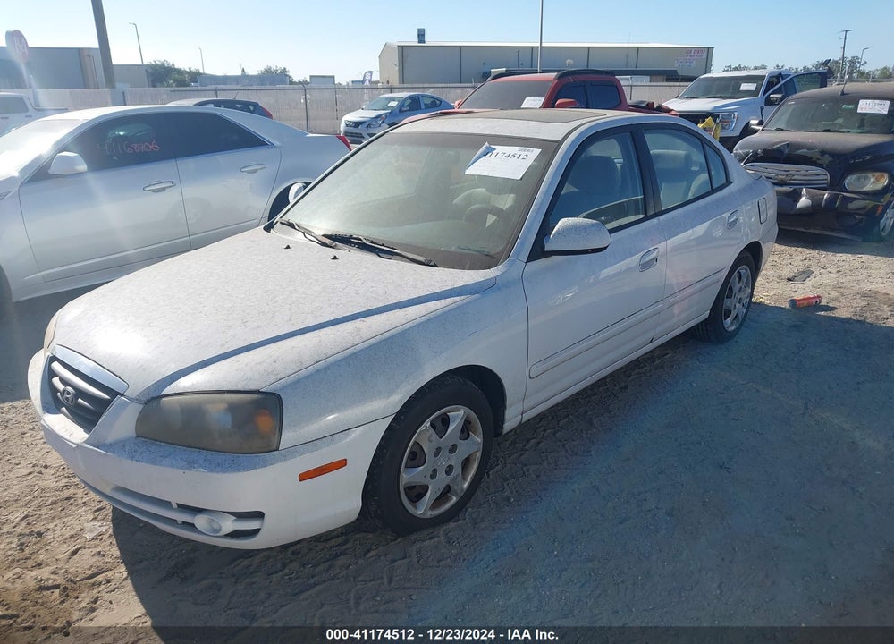 2006 HYUNDAI ELANTRA GLS/LIMITED VIN: KMHDN46D76U230622