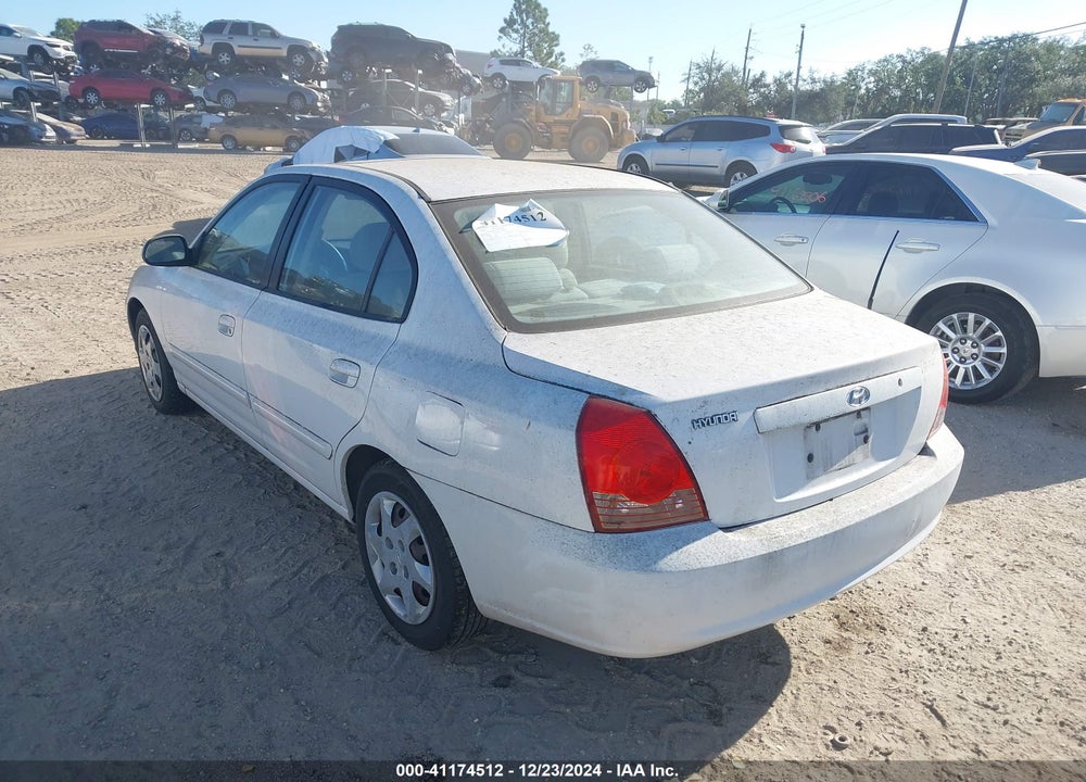 2006 HYUNDAI ELANTRA GLS/LIMITED VIN: KMHDN46D76U230622