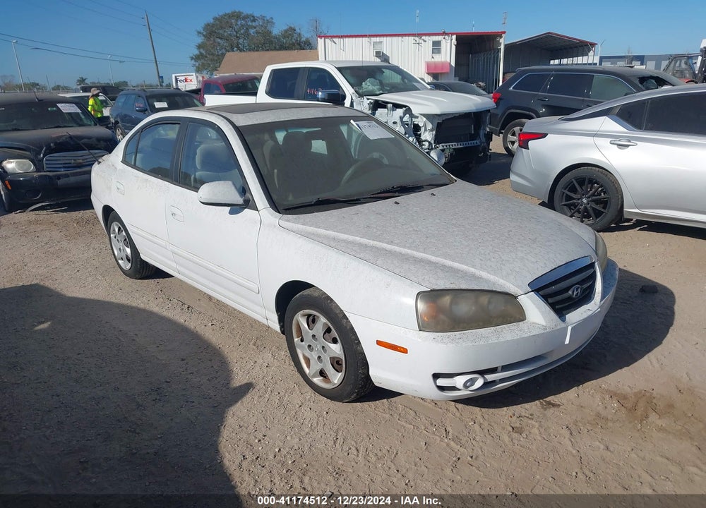 2006 HYUNDAI ELANTRA GLS/LIMITED VIN: KMHDN46D76U230622