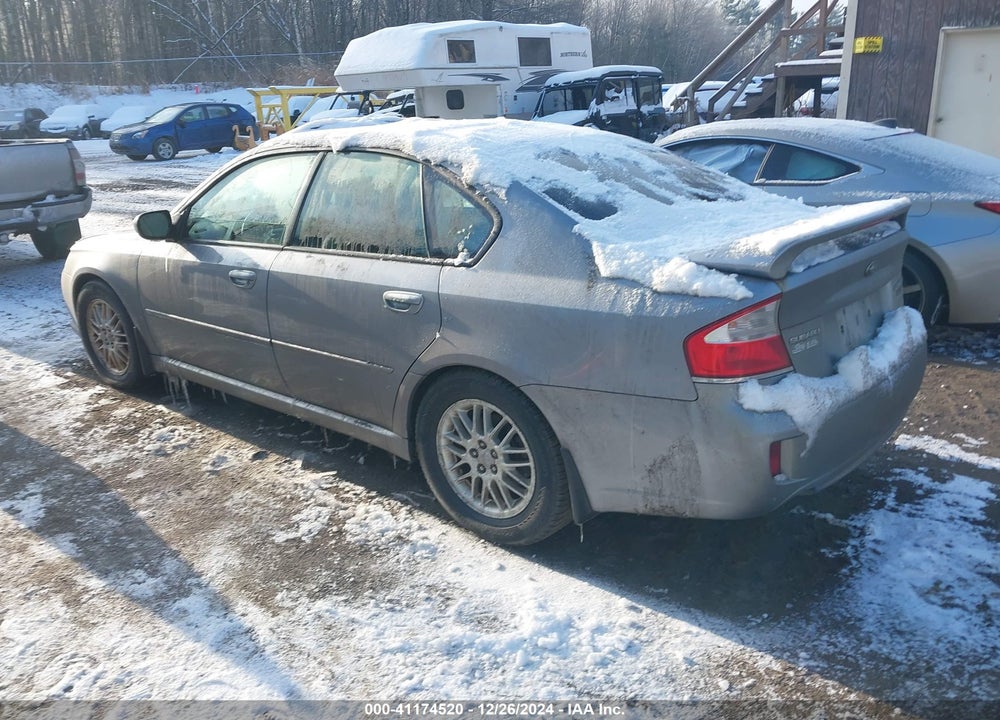 2009 SUBARU LEGACY 2.5I LIMITED VIN: 4S3BL626X97218651