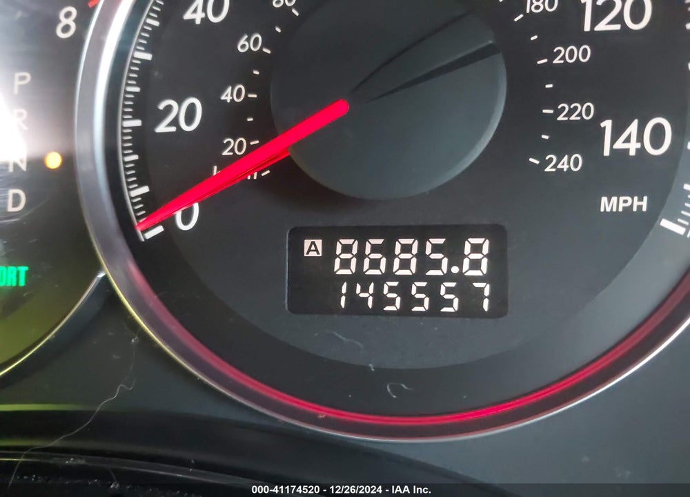 2009 SUBARU LEGACY 2.5I LIMITED VIN: 4S3BL626X97218651