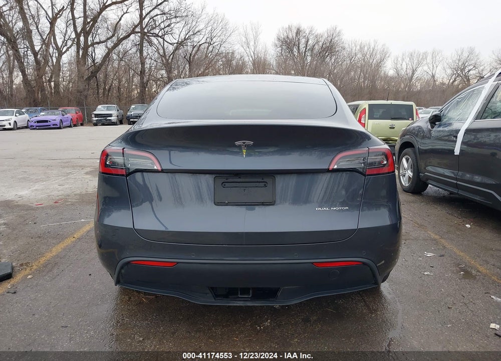 2022 TESLA MODEL Y LONG RANGE DUAL MOTOR ALL-WHEEL DRIVE VIN: 7SAYGDEE3NA018379