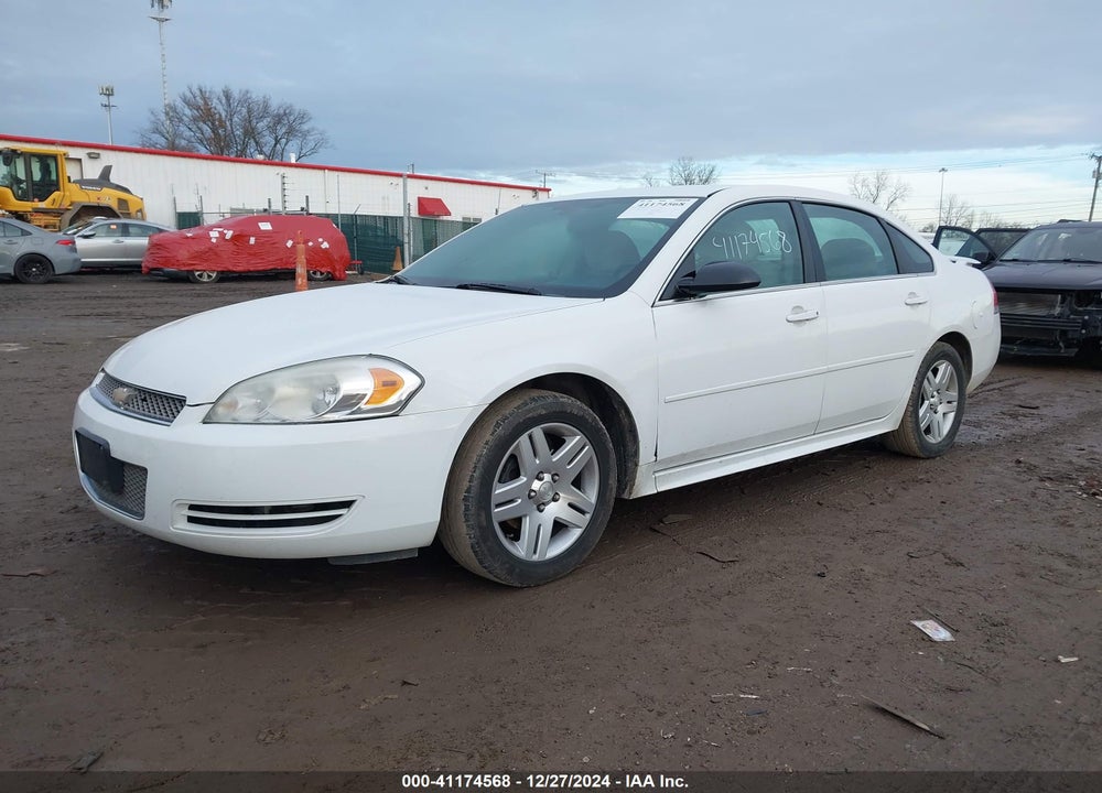 2012 CHEVROLET IMPALA LT VIN: 2G1WB5E34C1210624
